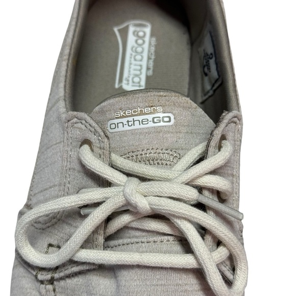 Skechers On-The-Go/Go Walk Lite Bay / Womens / Air Cooled / Natural / size 10 - Picture 3 of 9